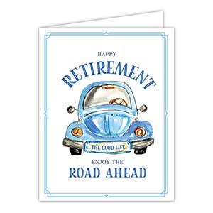 “Happy Retirement Enjoy The Road Ahead” Greeting Card