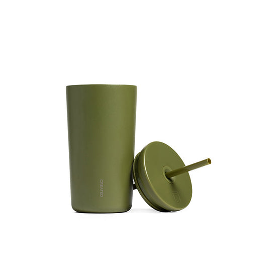 16oz Cold Cup - Olive Green