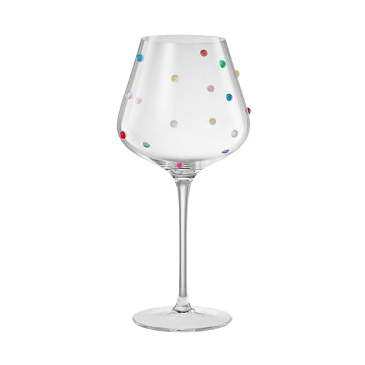 Khen Confetti Stemmed Wine - Set of 2