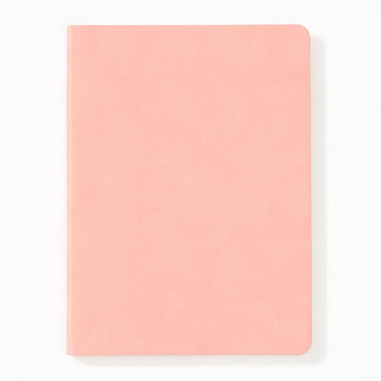 Light Pink Suede Journal