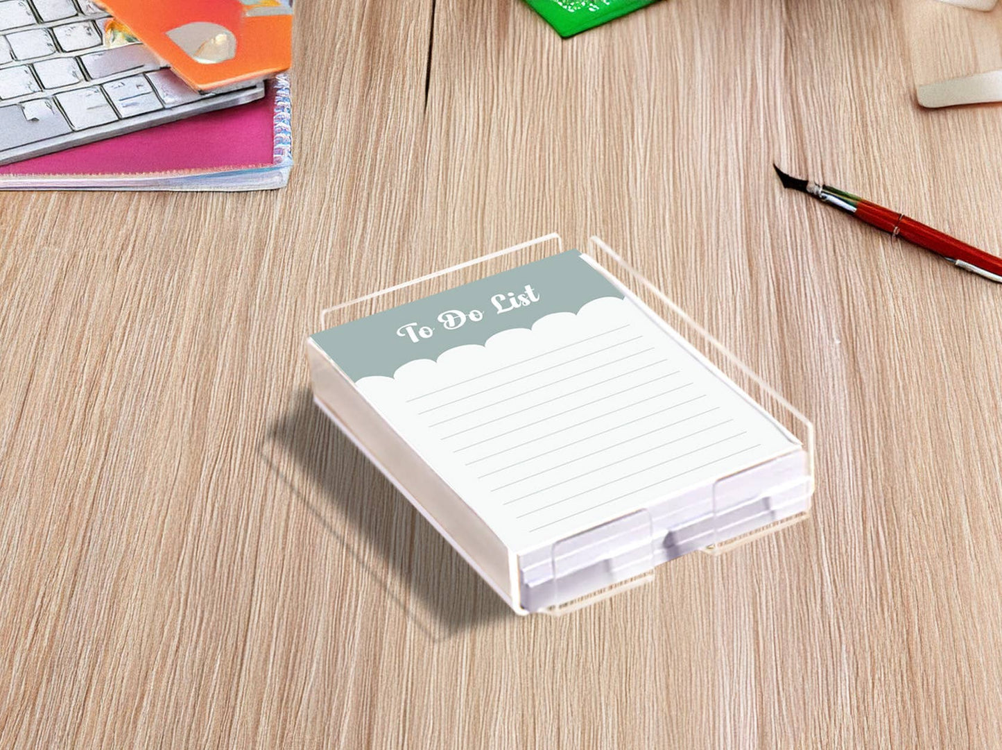 Clear, Acrylic Tray for 3x3 or 4x6 Post-it® Notes