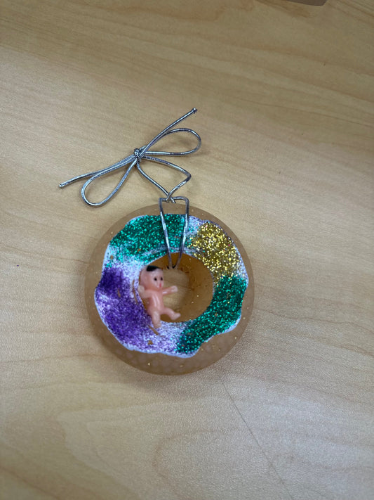 King Cake Baby Car Freshie