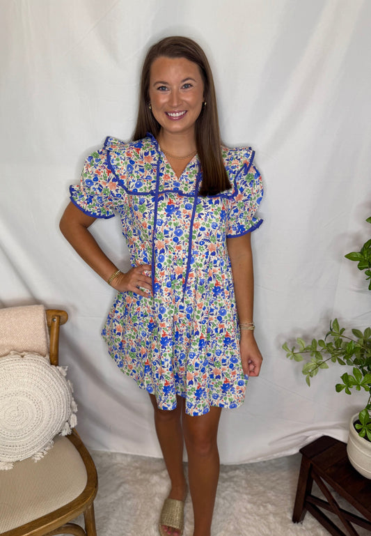 The Garden Party Ruffle Dress