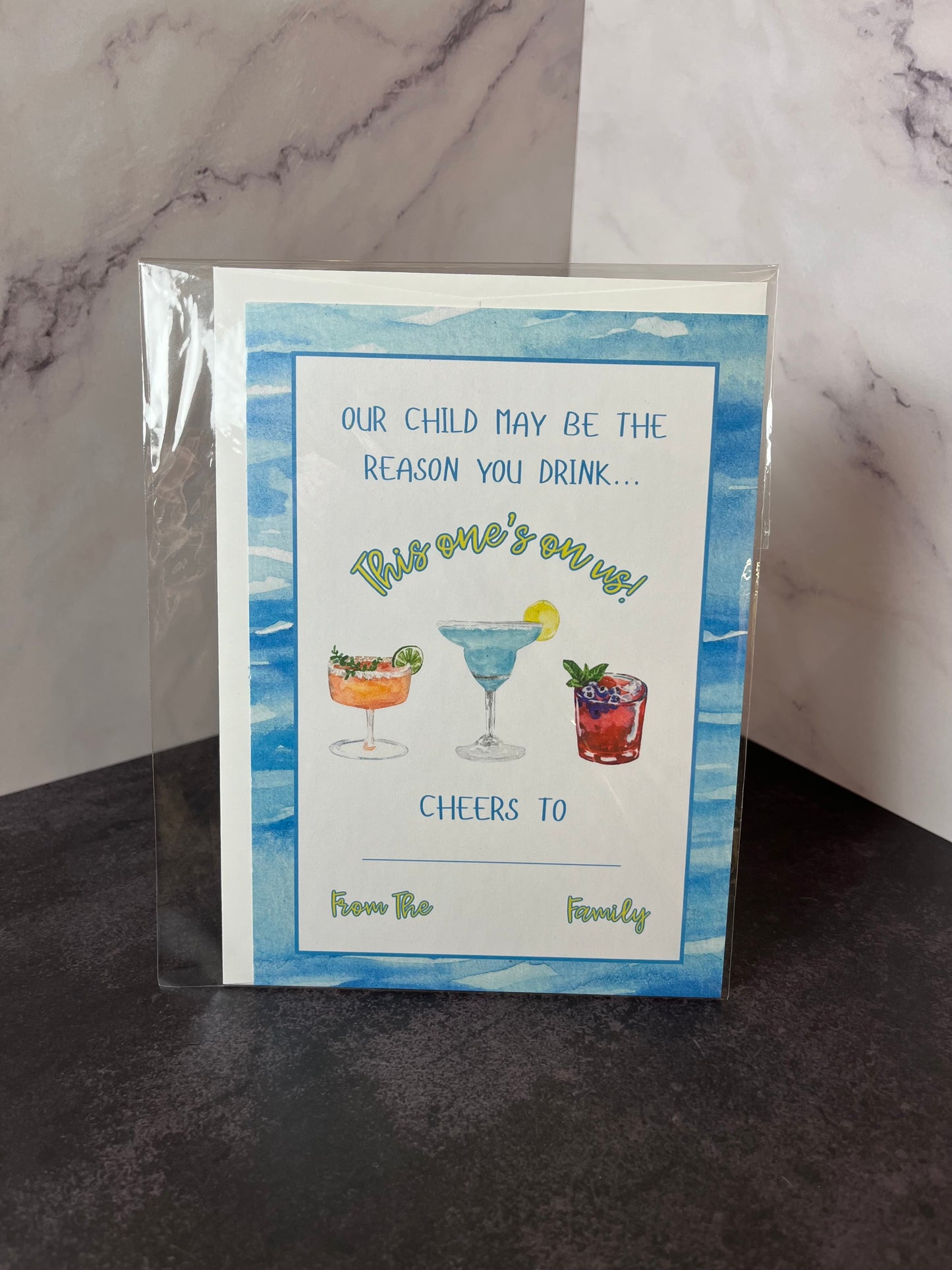 “Our Child May Be…” Funny Card for Teachers and Child Care