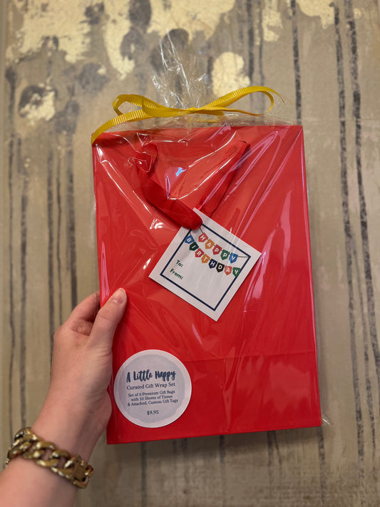 Birthday Banner Gift Wrap Set