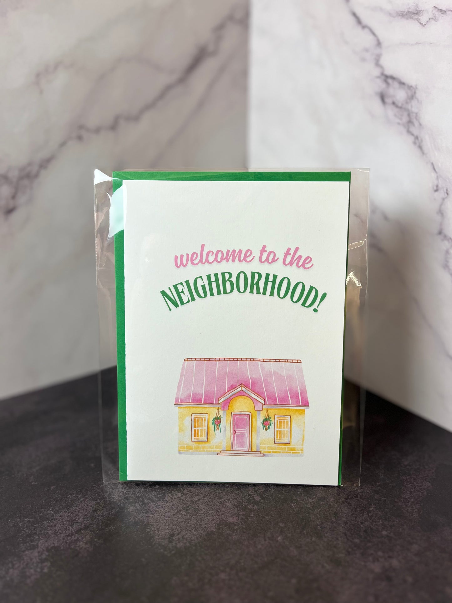 Welcome to the Neighborhood Greeting Card IV