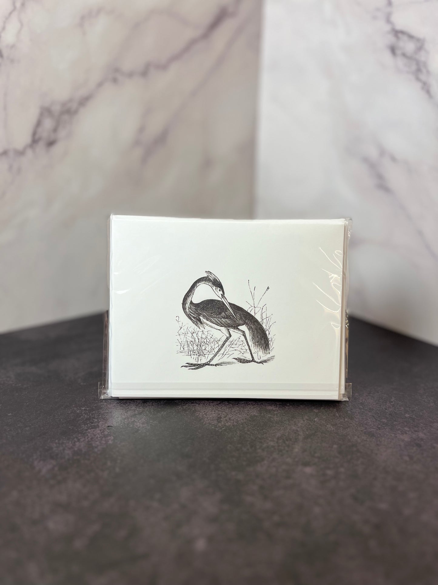 Great Blue Heron I Folded Stationery Set