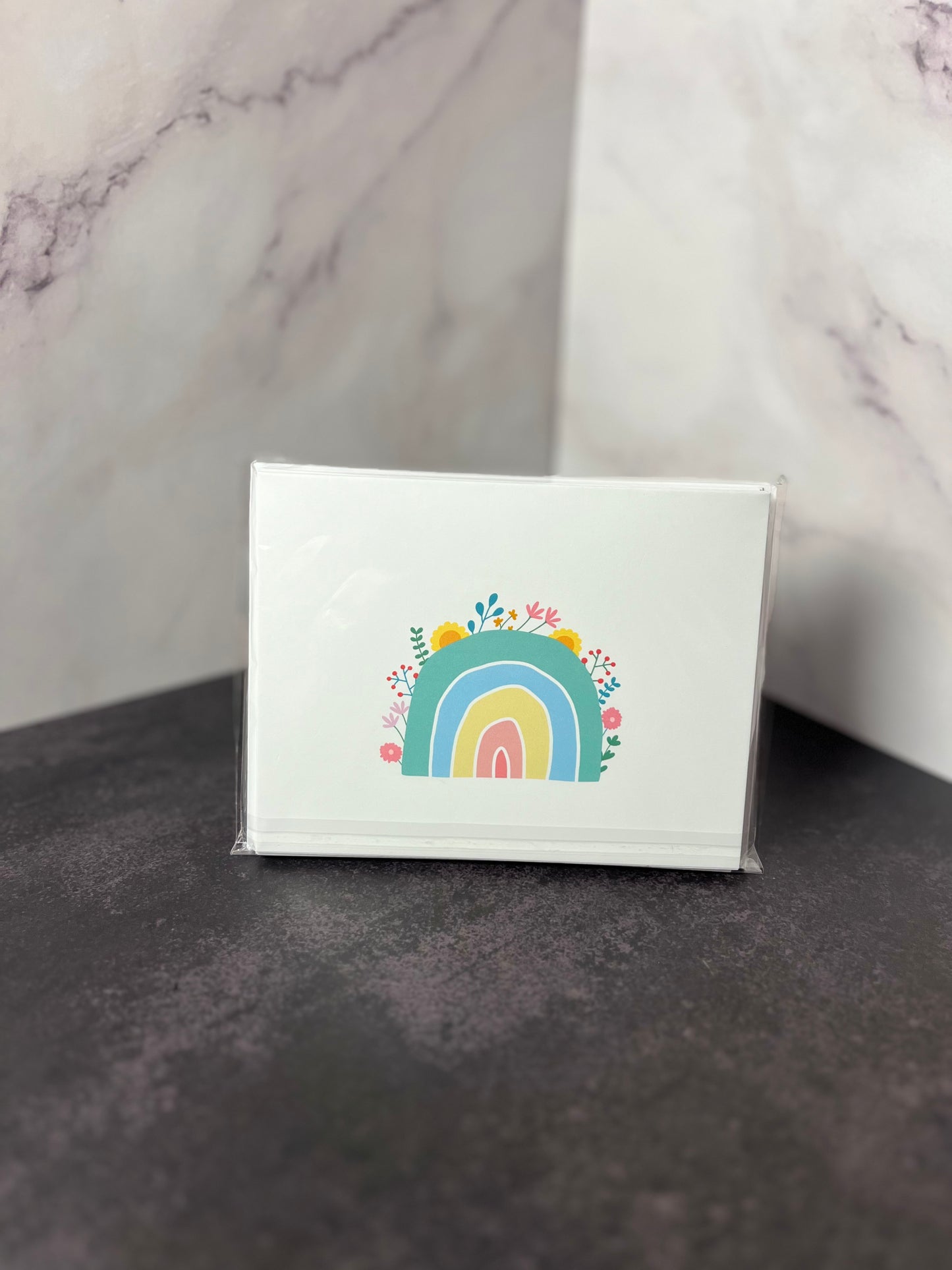 Sweet Rainbow Folded Stationery Set