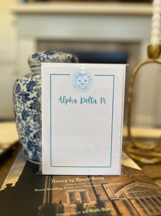 Alpha Delta Pi Stationery - Set of 10