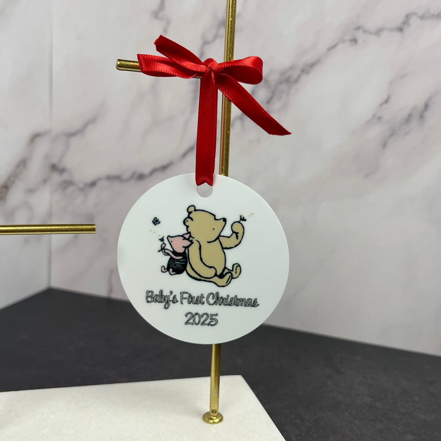 Winnie the Pooh Baby’s First Christmas 2025 Ornament