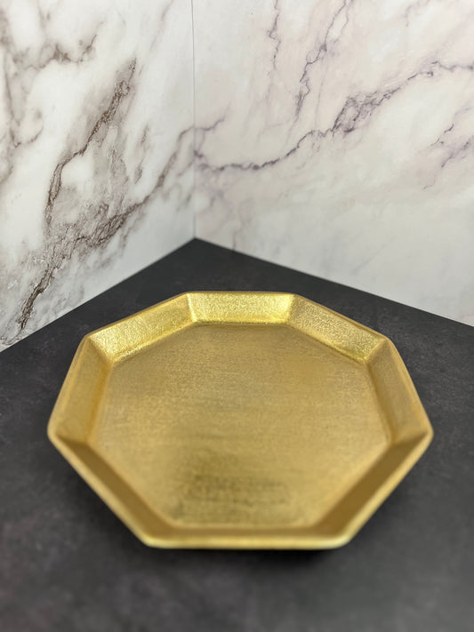 Octagonal Serving Tray 9.25"