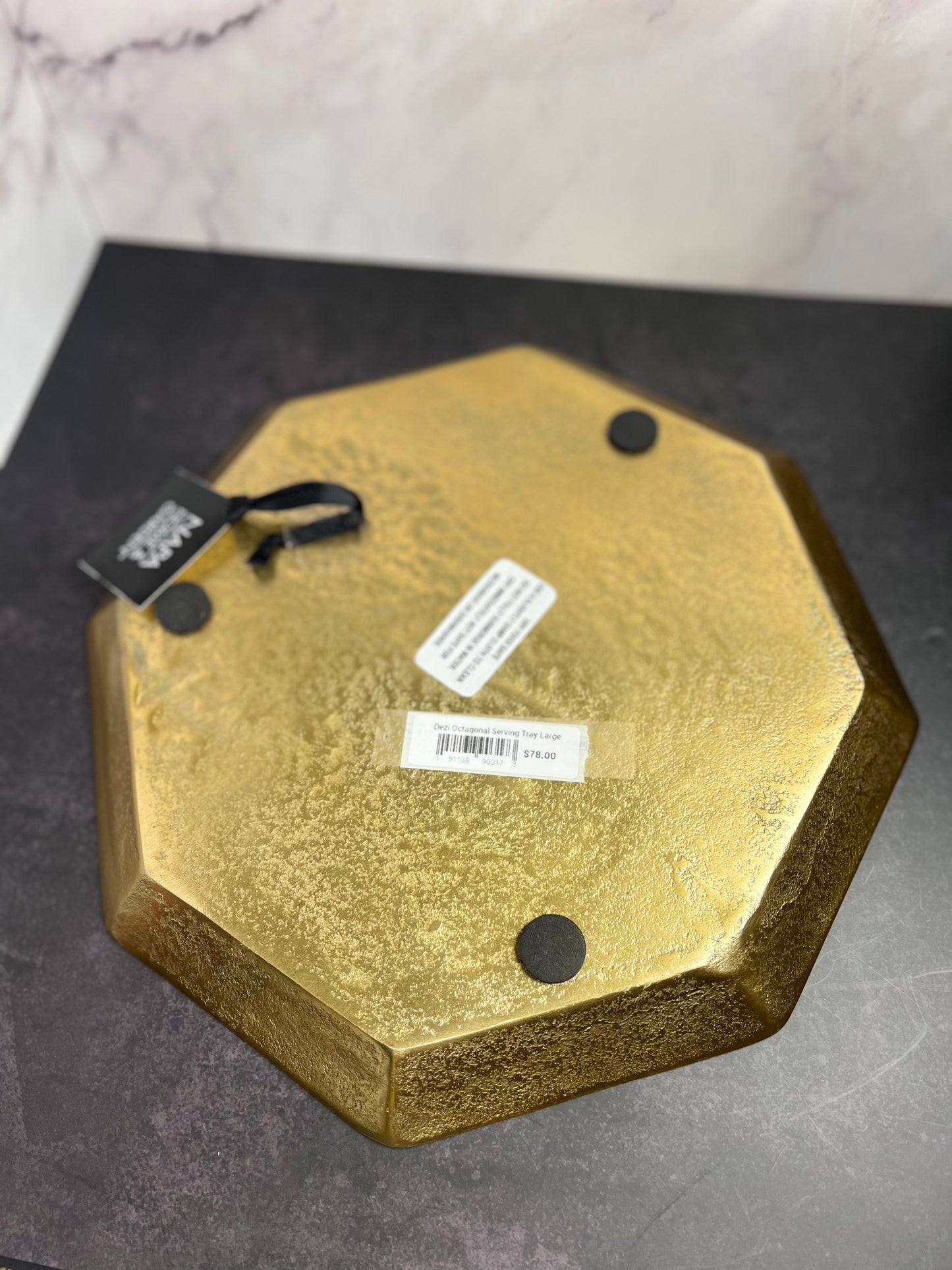 Octagonal Serving Tray 11"