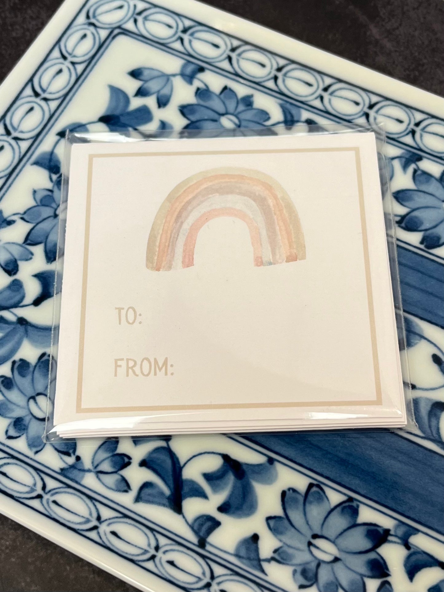 Rainbow Card Stock Gift Tags II