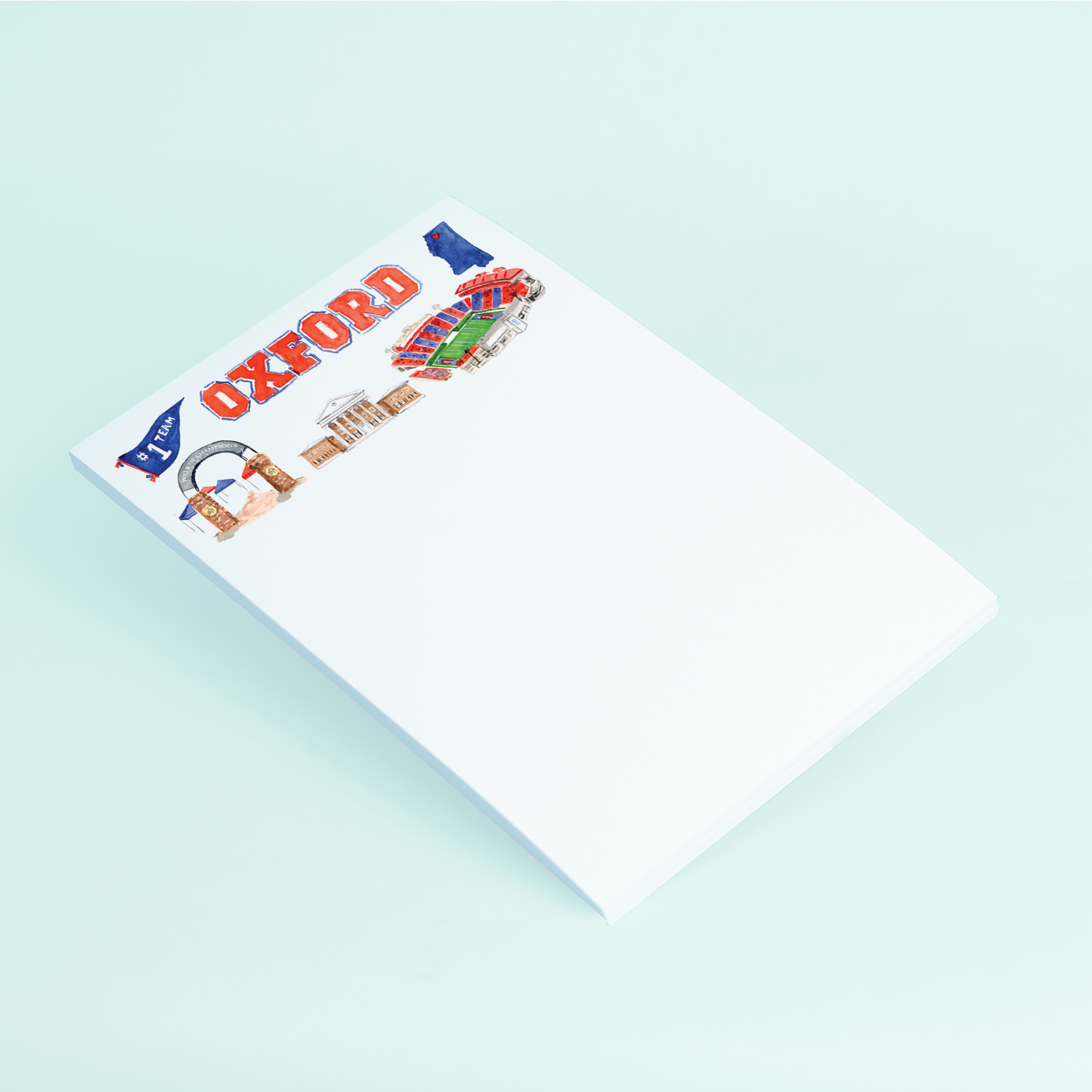 Oxford Pattern Notepad