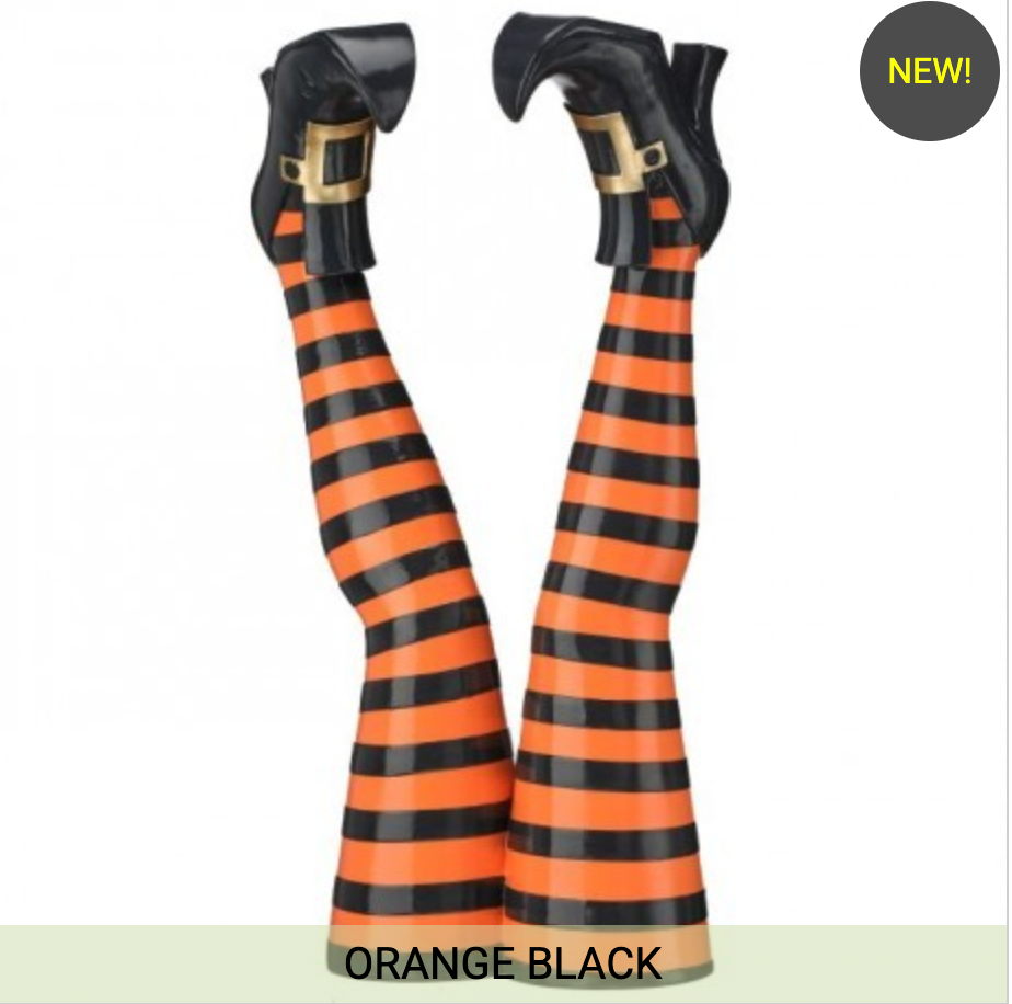 19" RESIN WITCHES LEGS