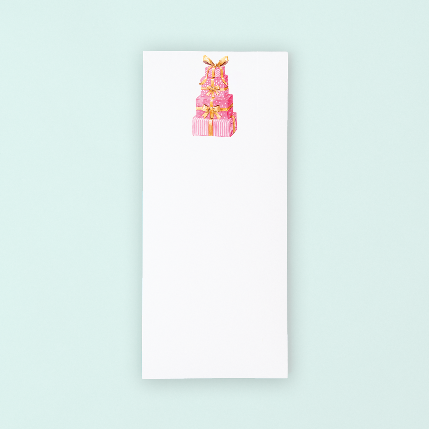 Pink Presents List Pad