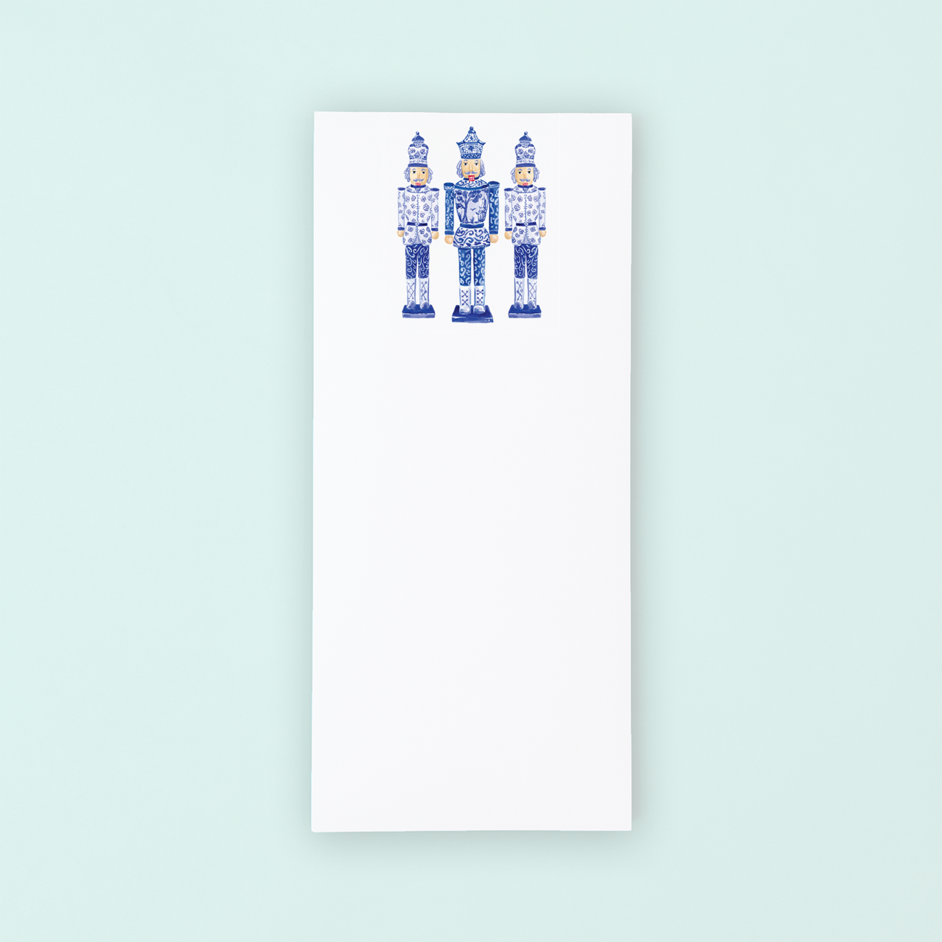 Chinoiserie Nutcrackers List Pad