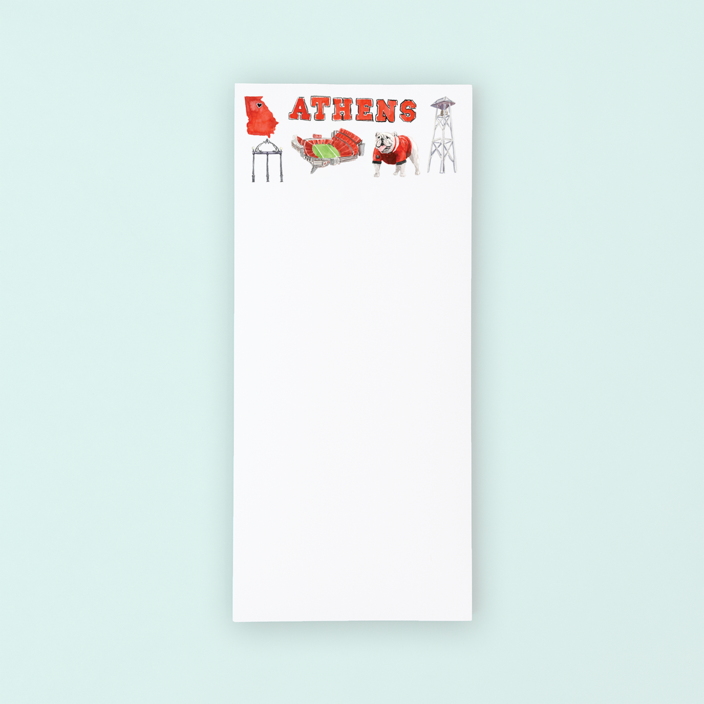 Athens Pattern Listpad