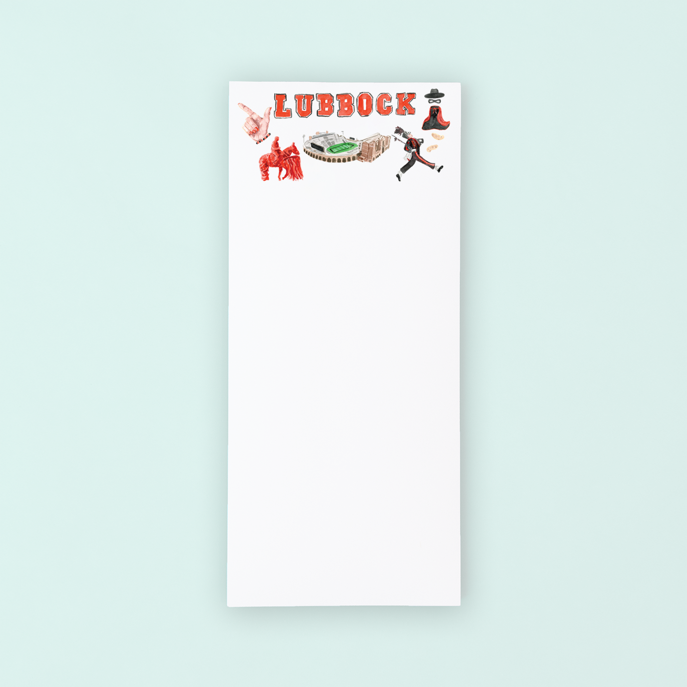 Lubbock Pattern Listpad