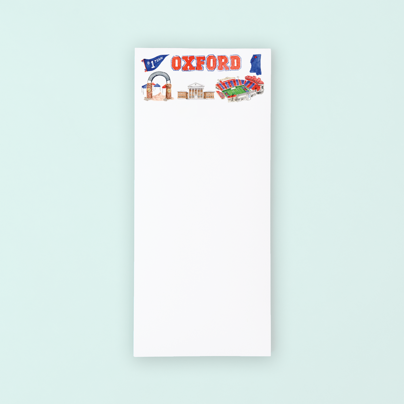 Oxford Pattern Listpad