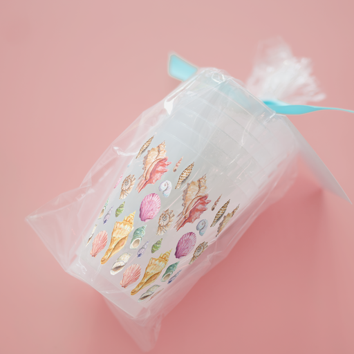 Seashells Frosted Cup