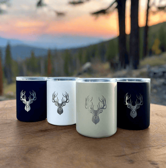 Limited Edition Deer Hunter Set of 4 Whiskey Glasses