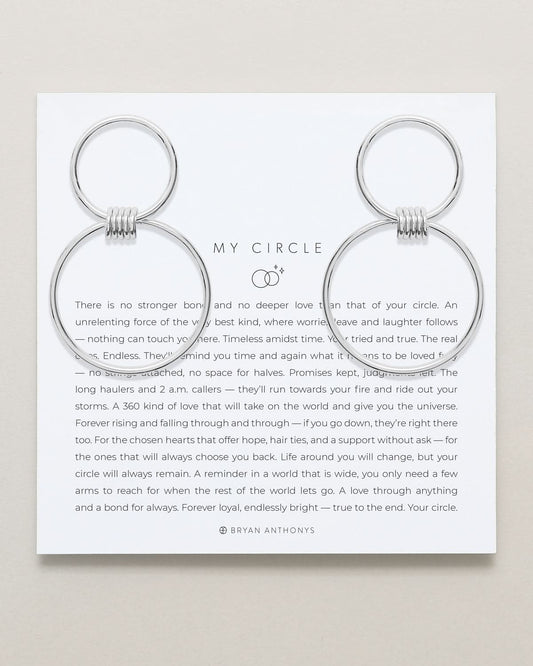 My Circle Statement Earrings