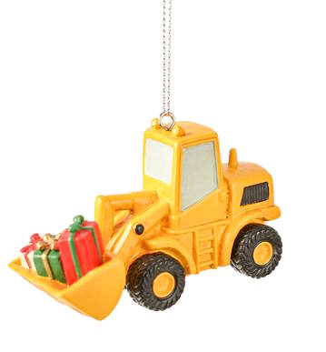 Earth Mover Ornament -