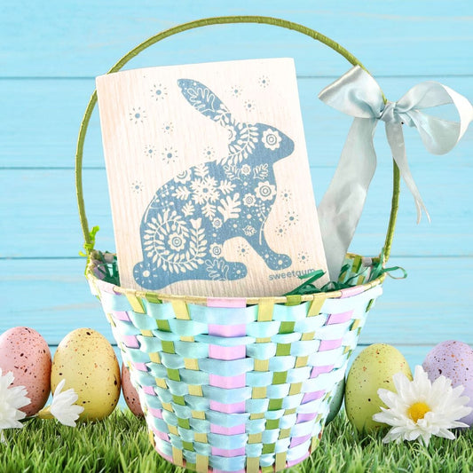 Blue Bunny Swedish Dishcloth