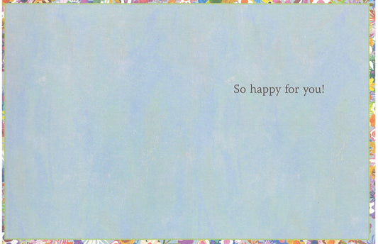 Congrats Bouquet Greeting Card