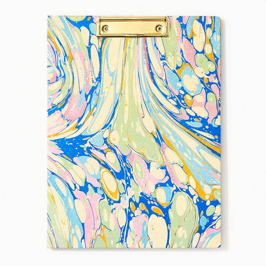 Blue Marble Clipfolio with Writing Pad