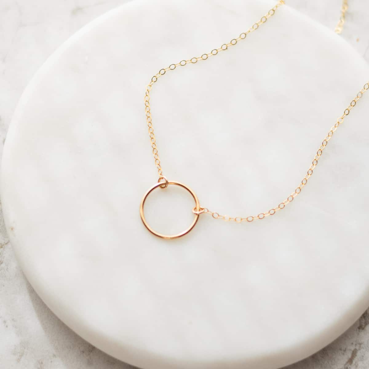Essie Circle Necklace