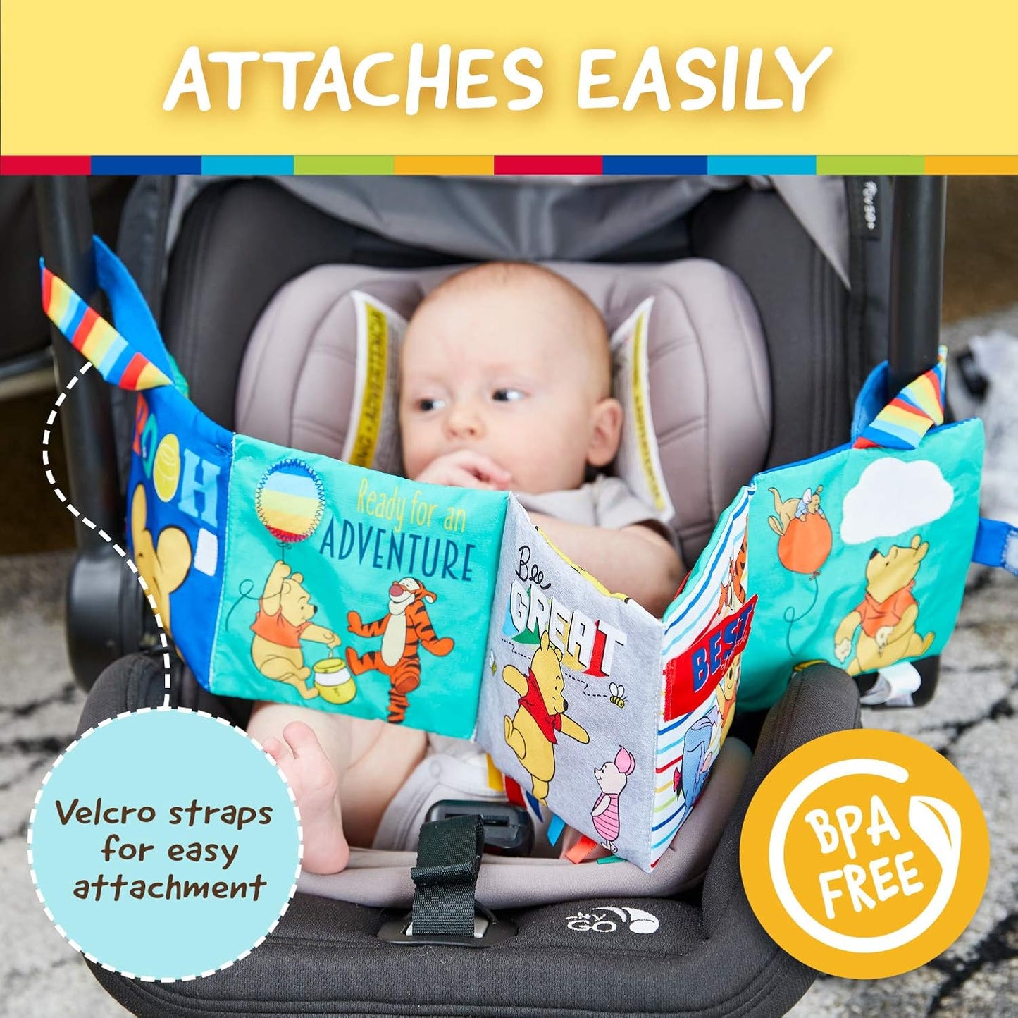 Disney-Classic Winnie The Pooh Accordion Soft Book