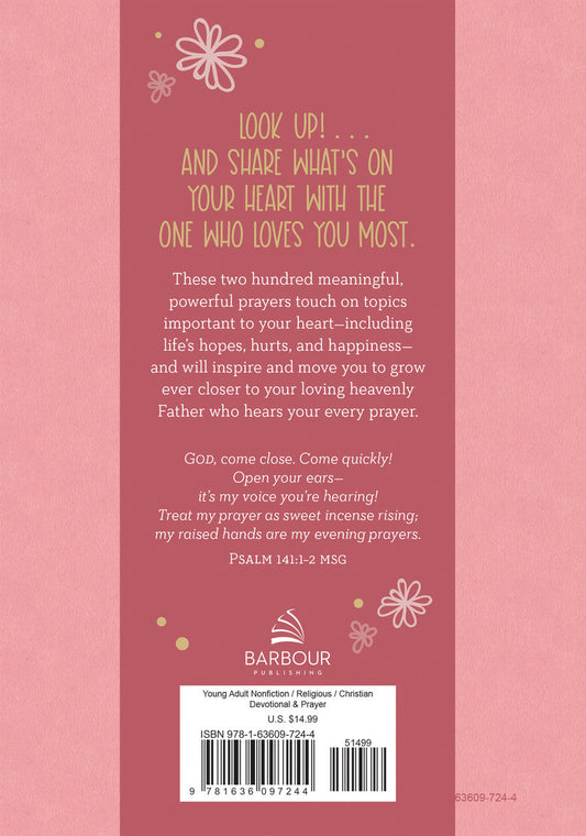 200 Prayers to Encourage a Teen Girl's Heart