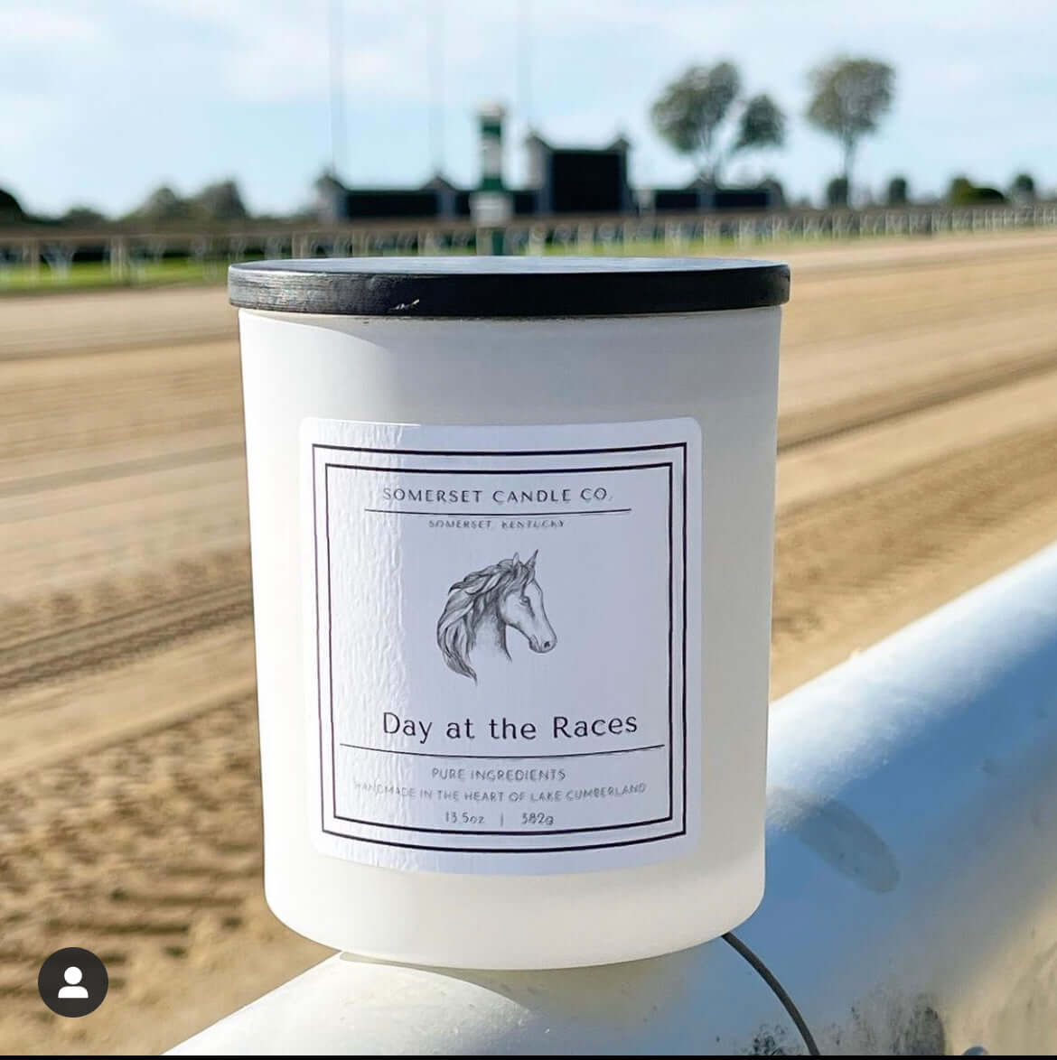Day at the Races Candle