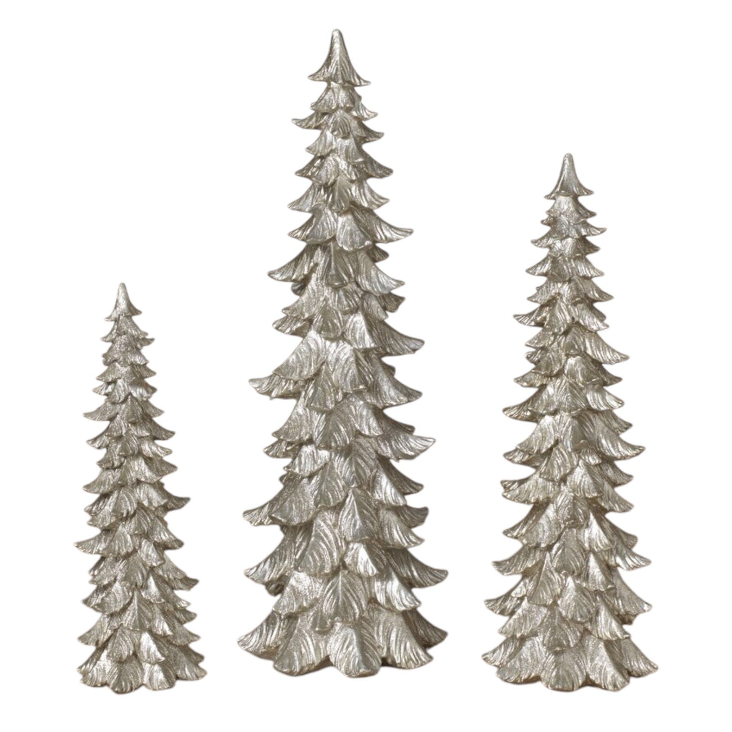 Silver Resin Tree -