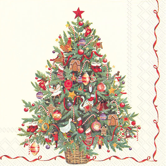 Ideal Home Range Christmas Tree - Lunch Napkin