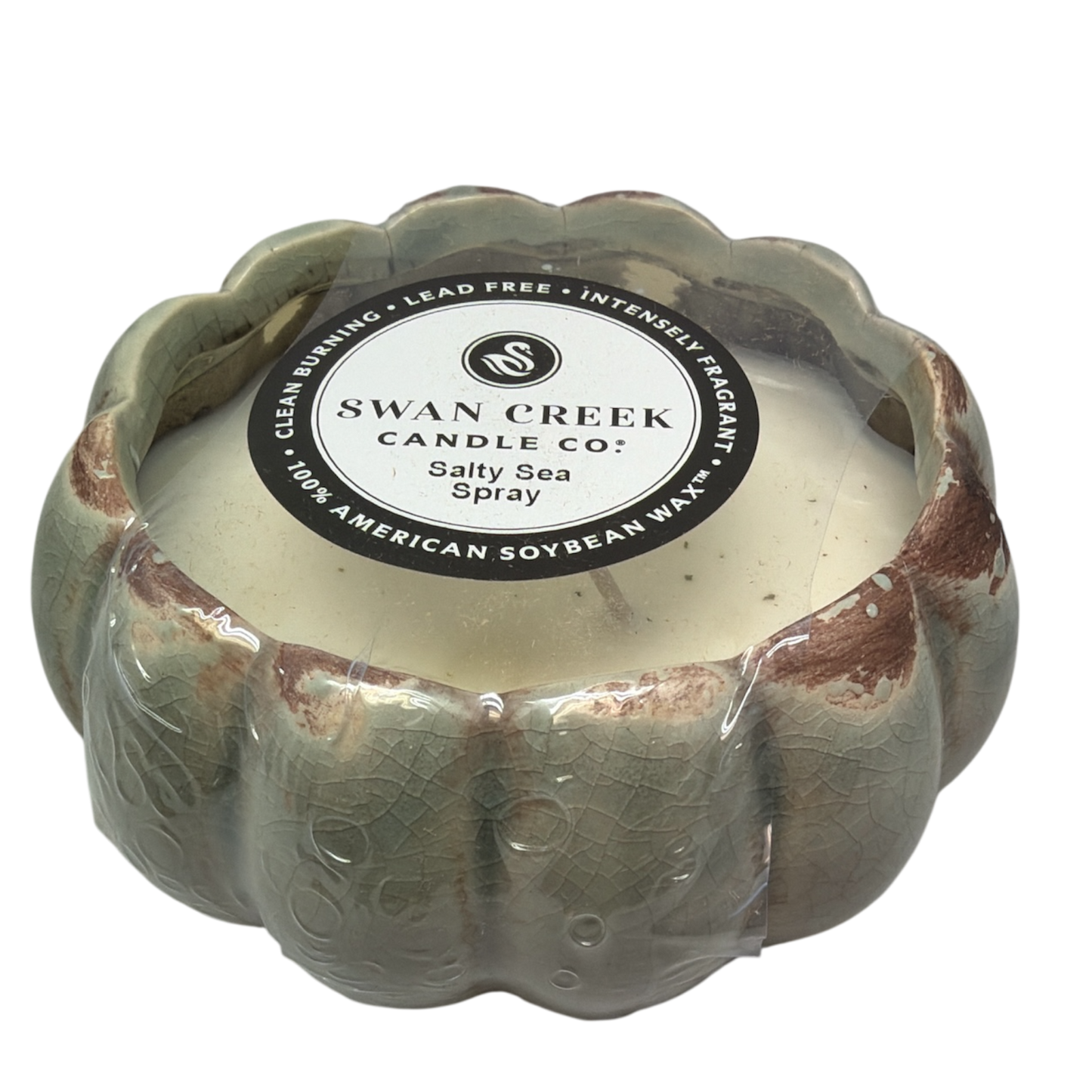 Small Petal Bowl Soy Candle - Salty Sea Spray