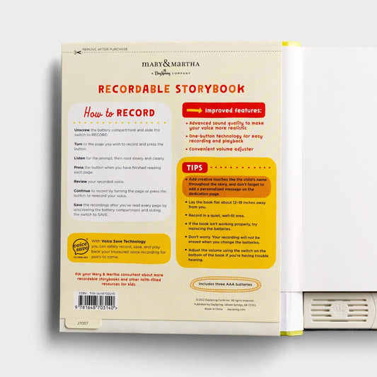 Recordable Storybook - I Love You Head To Toe