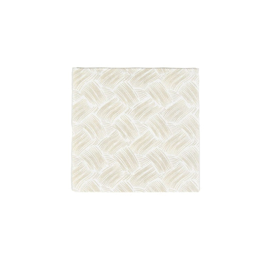 Basketry Flax - Cocktail Napkin