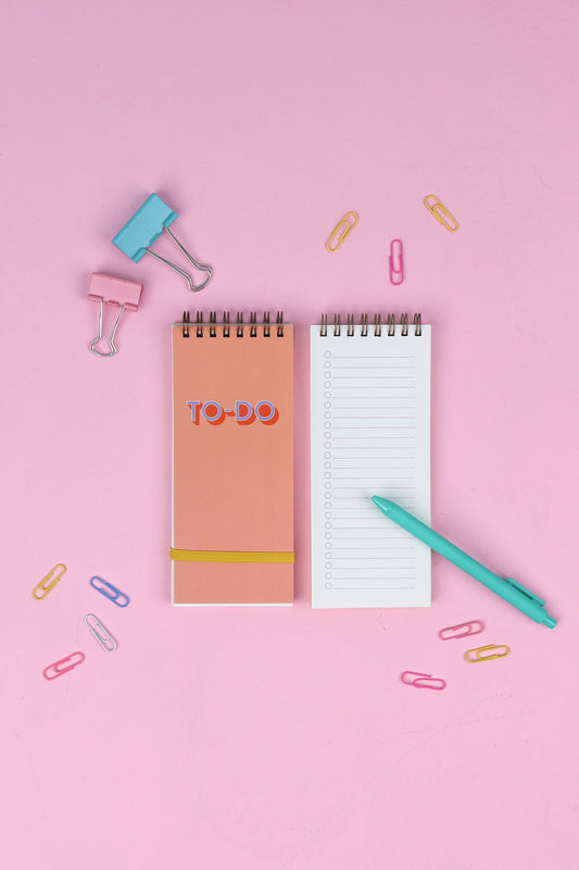 Peach To-Do Taskpad