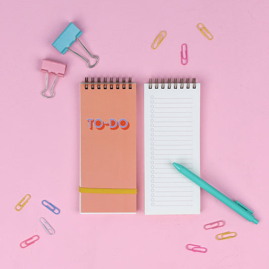 Peach To-Do Taskpad