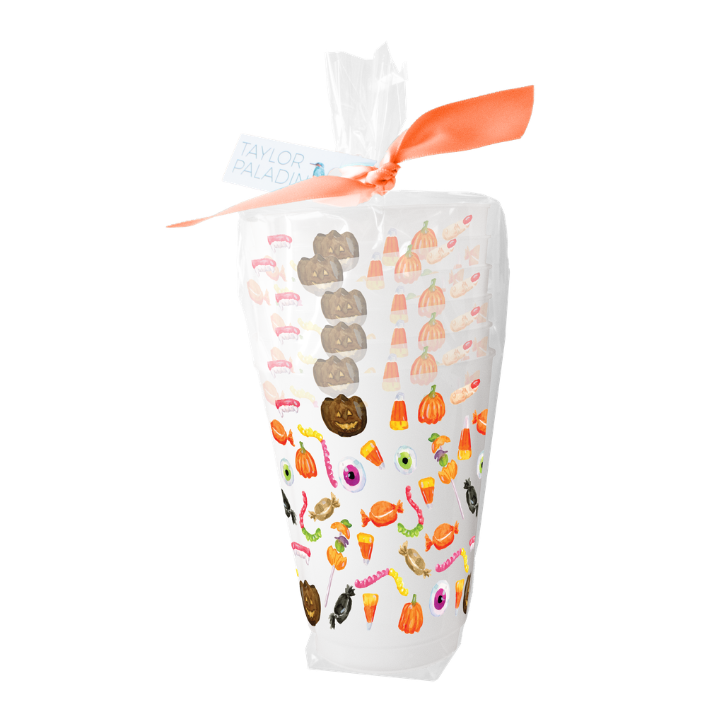 Halloween Candy Frosted Cup