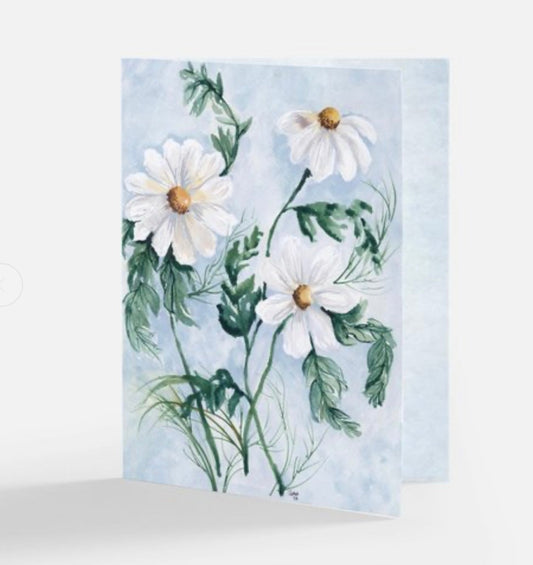 Floral Greeting Card Set of 10