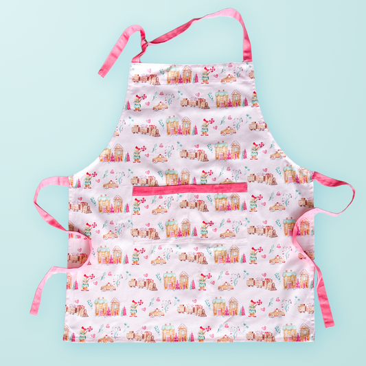Gingerbread Village Apron | Mommy + Me