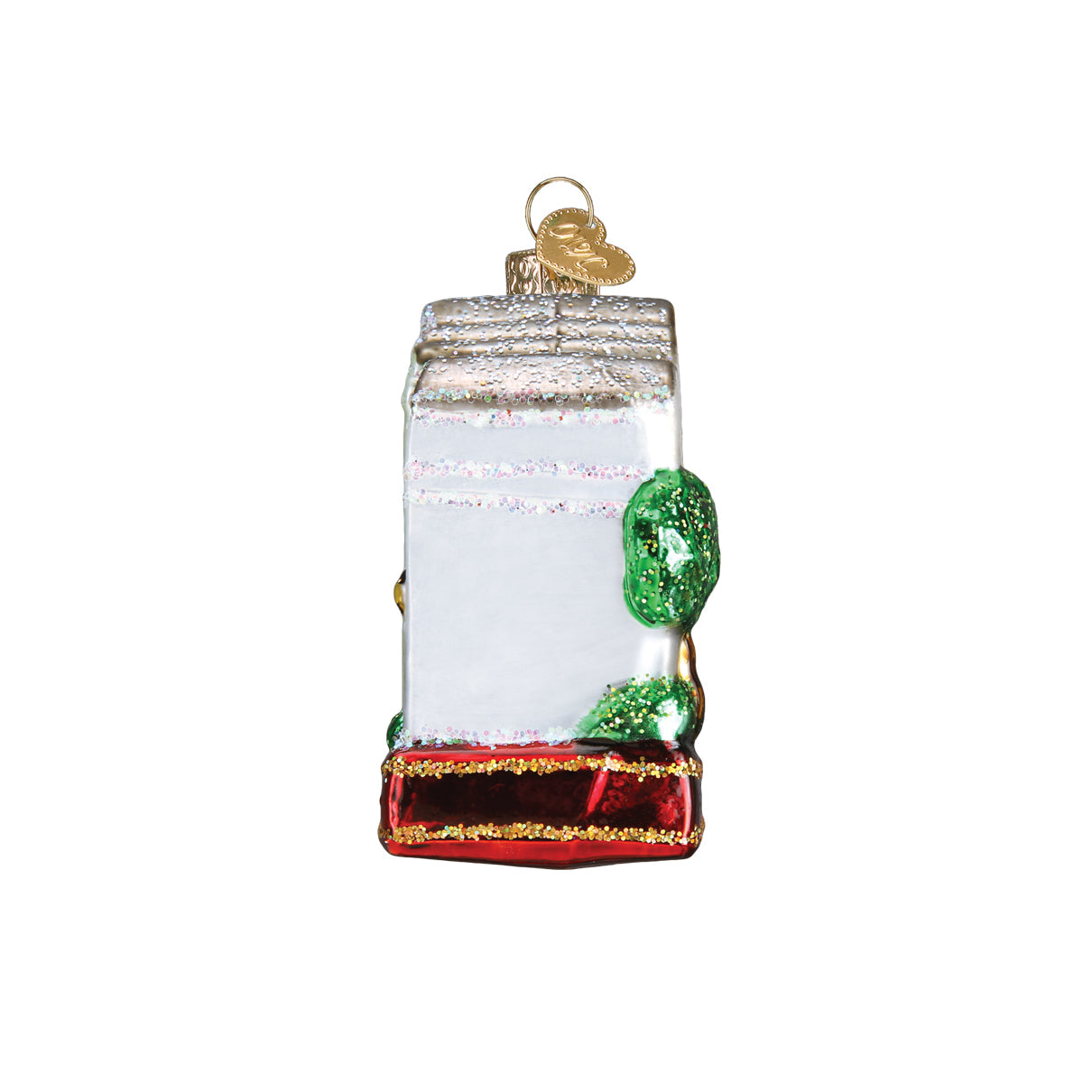 Rainbow Row Ornament