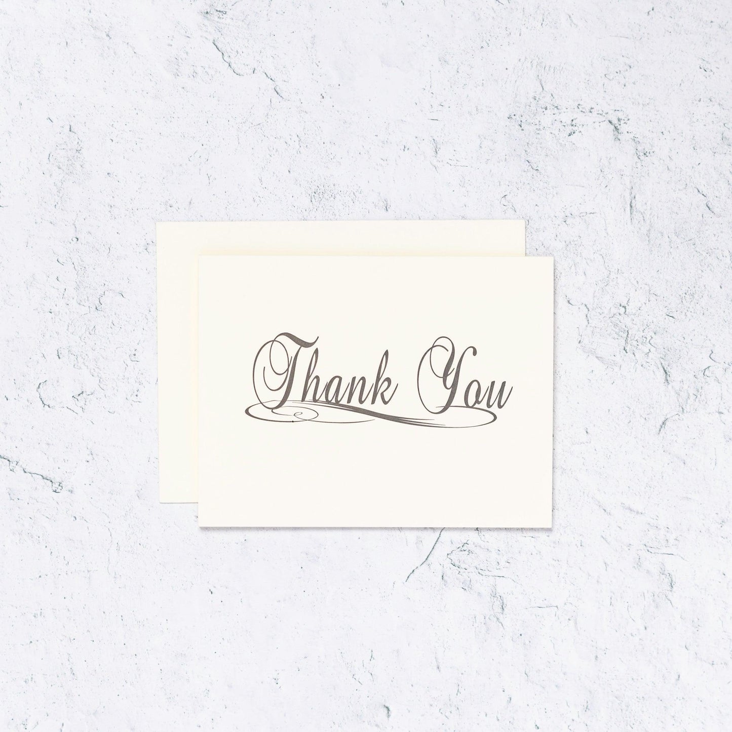 Traditional Scripted Thank You Boxed Notes