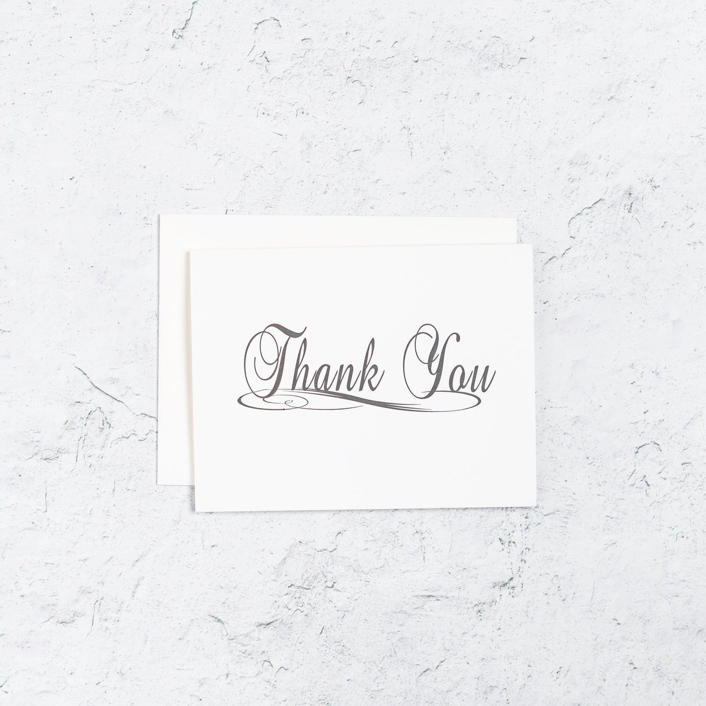 Traditional Scripted Thank You Boxed Notes