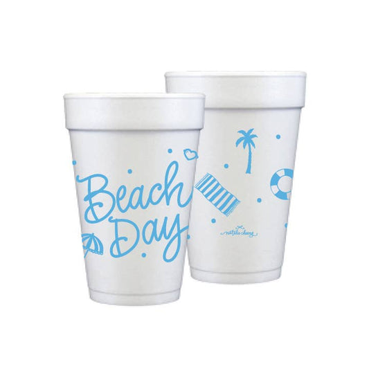 Beach Day! Styrofoam Cups