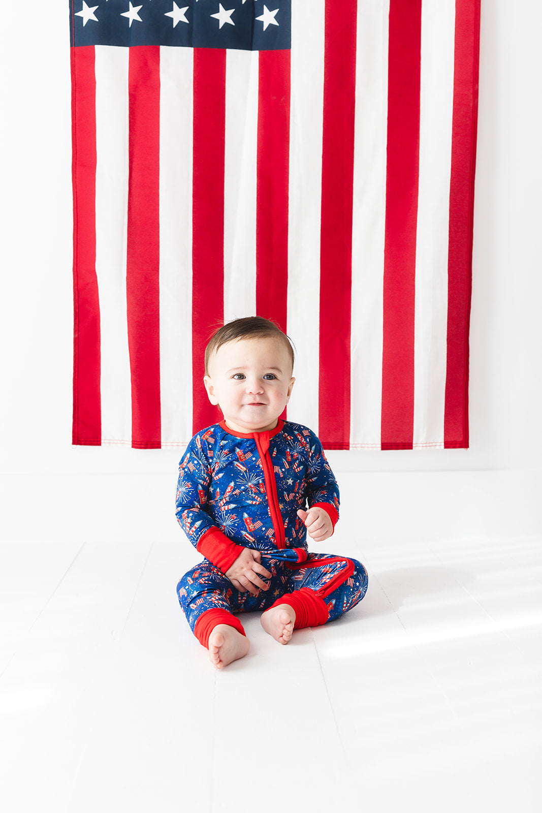 Little Firecracker Patriotic Firework Bamboo Zippy